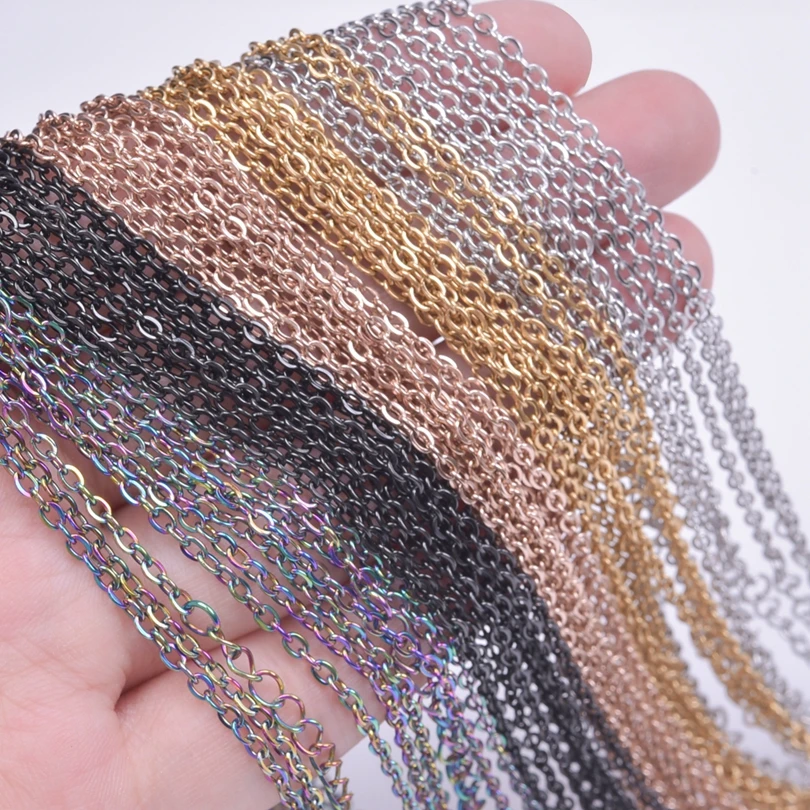 Короткая круглая цепь GLOWCAT для мужчин и женщин ювелирное украшение высокого