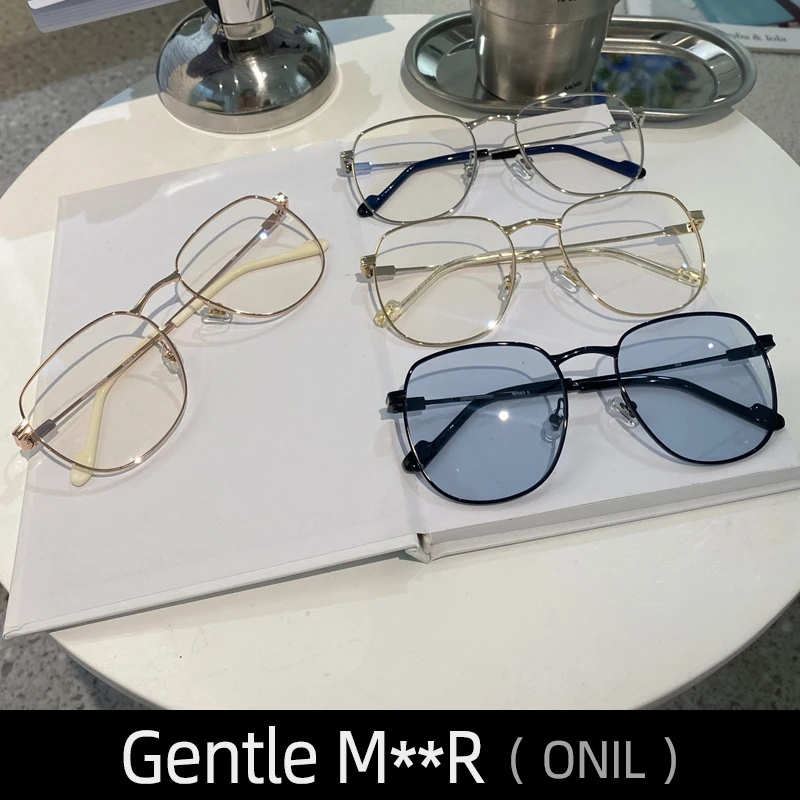 

ONIL GENTLE MxxR Women's Sunglasses For Man Glasses Vintage Luxury Brand Goods Designer Summer Uv400 Trendy Monst Korean