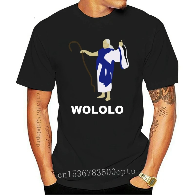

Fashion Wololo ( Blue ) T Shirt Age Of Empires Blue Priest Aoe Wololo