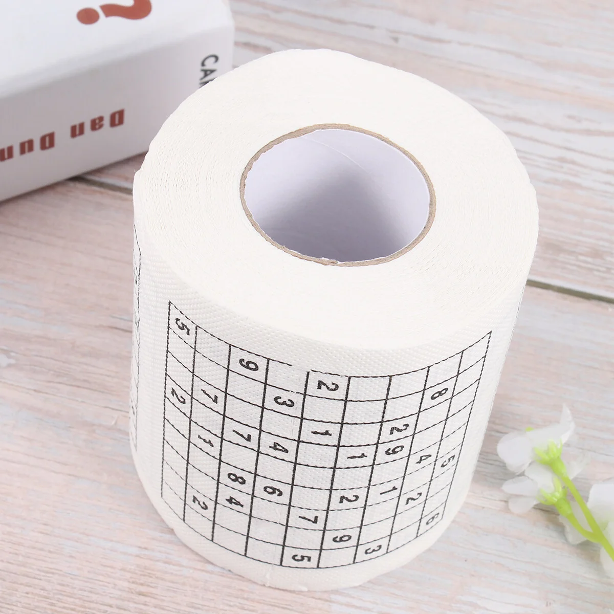 

Creative Sudoku Printed Tissue Paper Toilet Roll Paper Bath Funny Paper Tissue