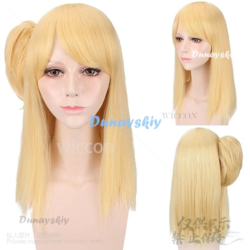 Аниме Fairry Tail 100-летний квест Косплей Люси Хартфилия Костюм Парик Сексуальный топ