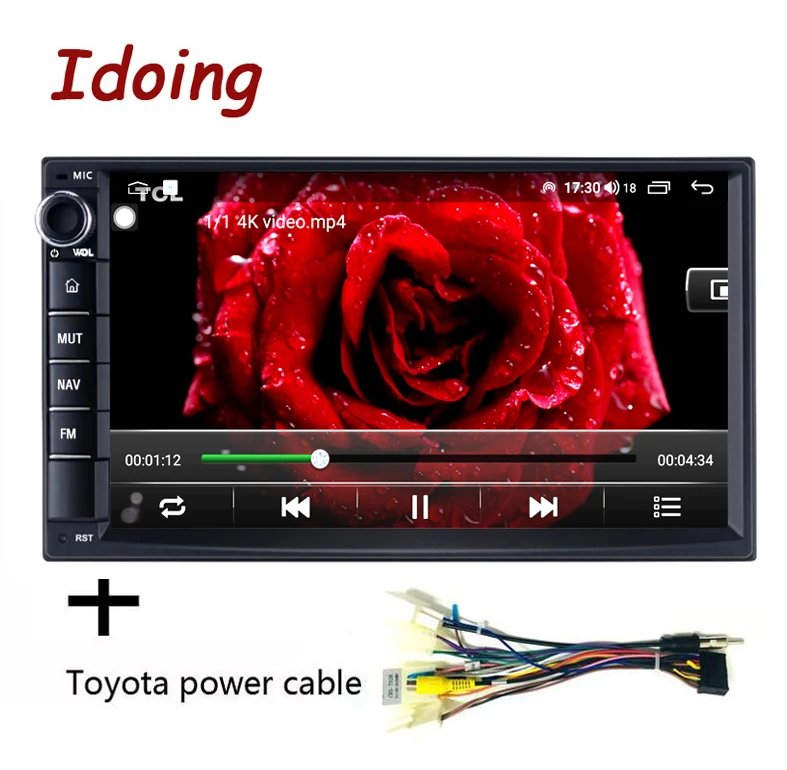 

Idoing 2Din 7 "автомобильный медиаплеер Android Авторадио головное устройство для Mazda Almera Toyota Volkswagen Nissan Kia VW Qashqai Juke Peugeot