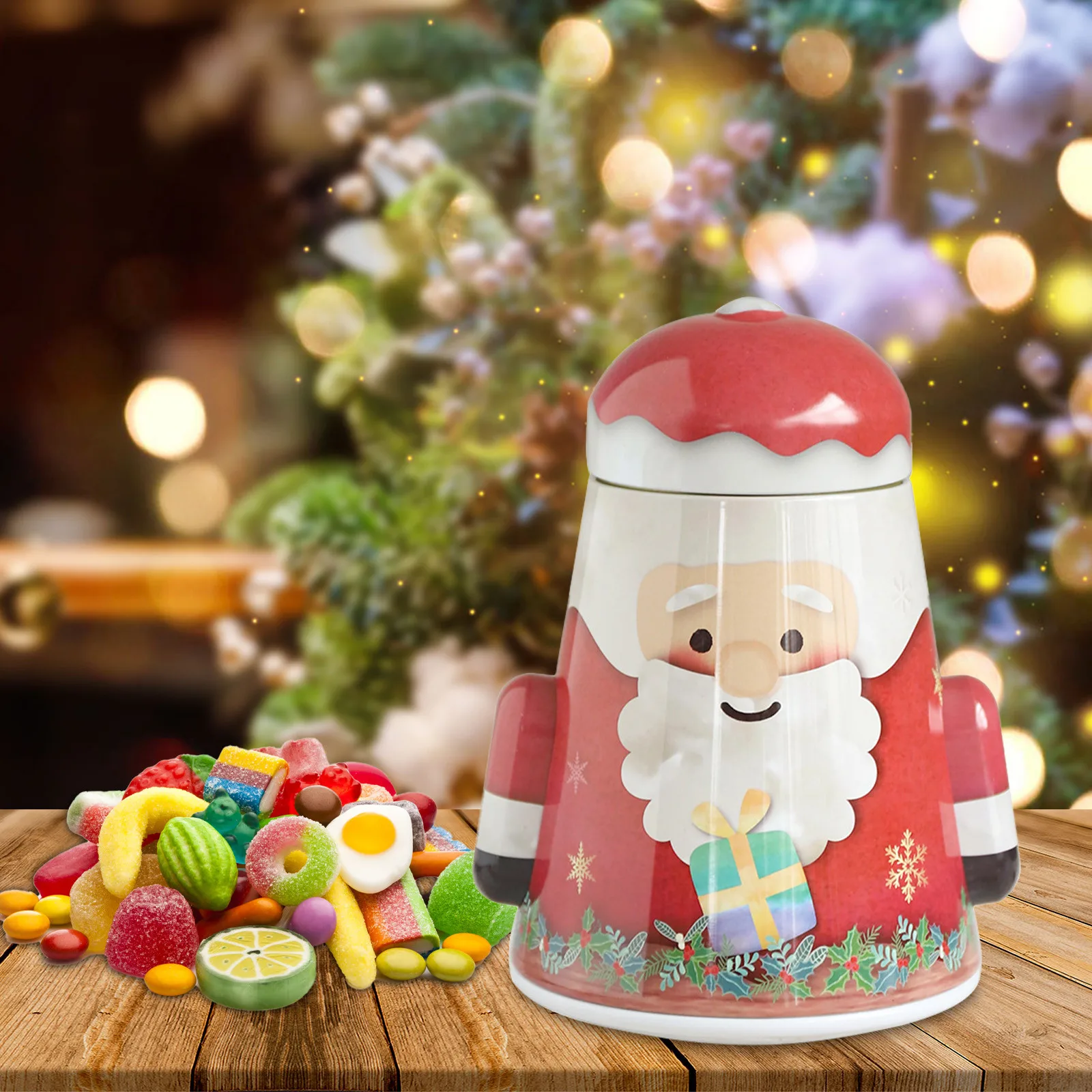 

Box Tumbler Children Decoration Biscuits Candy Tin Box Box Box Storage Box Christmas Ornament Glass Christmas Bulb Decorations