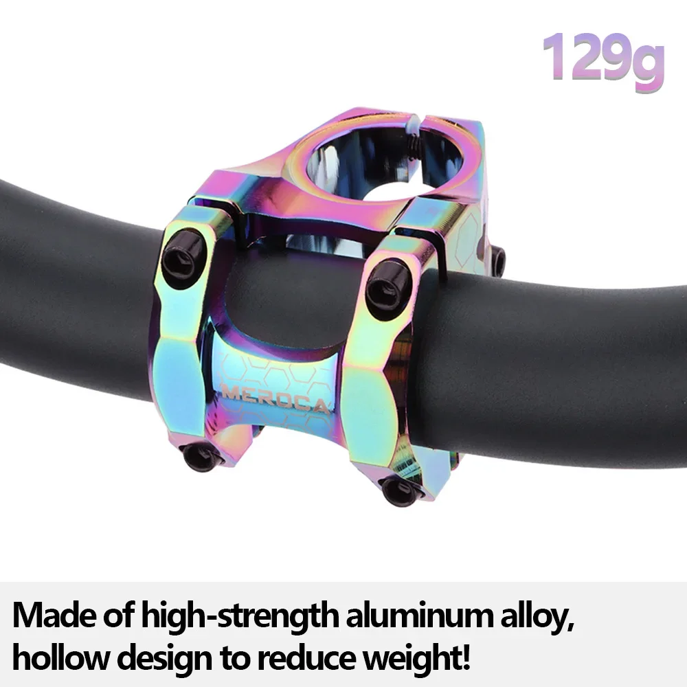 MEROCA Короткий мощный велосипед Mtb Вынос 31 8 Руль длиной 35 мм Дракон Настольный