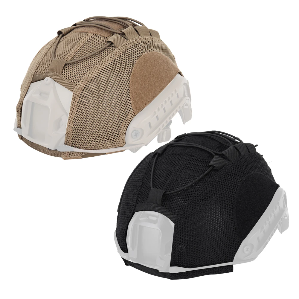 

Tactical Helmet Cover for Fast Helmet Airsoft Paintball Army Military Helmet Cover Nylon Mesh Fabric Breathable Anti-static