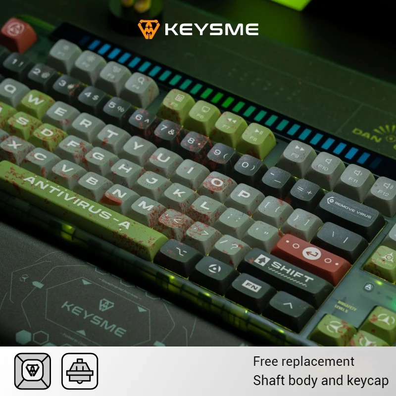 Прокладка Keysme Ghost Ship индивидуальная механическая клавиатура E Sports 2 4 г