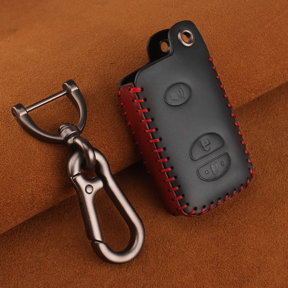 Кожаный чехол KEYYOU для TOYOTA Avalon Camry Corolla Highlander Hybrid RAV4 Prius 2012 2013 3 кнопки - купить по