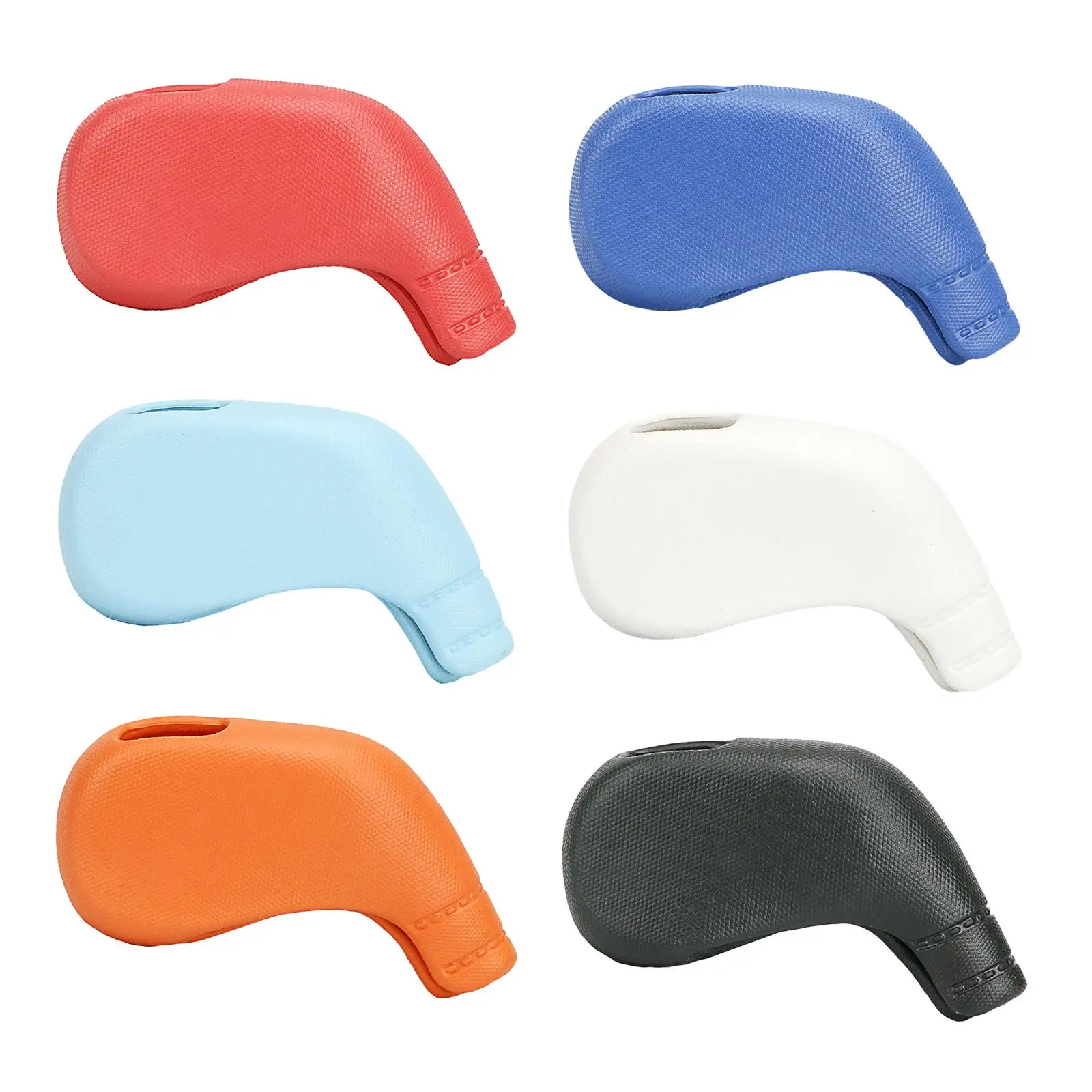 

TPE Golf Club Head Cover Golf Iron Covers Golf Wedges Headcovers Sleeve Socks Golf Training Equipment for Men Golfers Waterproof