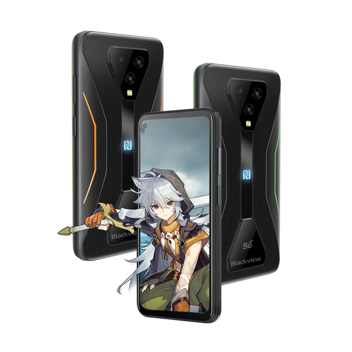 Blackview BL5000 Dual 5G Smartphone IP68 Waterproof 30W Fast Charge Rugged Gaming Phone 8GB+128GB 4980mAh Global Mobile Phone