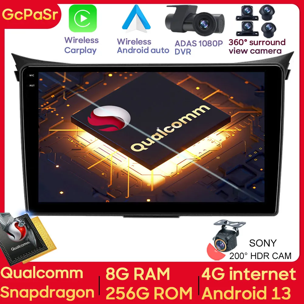 Multimedia Player Navigation Gps Carplay 4g Bt No 2din
