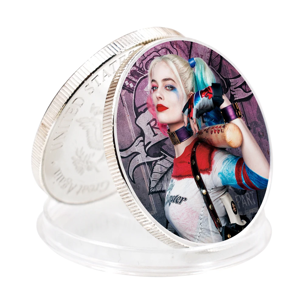 

Margot Elise Robbie Star Challenge Coin American Film and Television Commemorative Coin Metal Craft Collection Business Gift