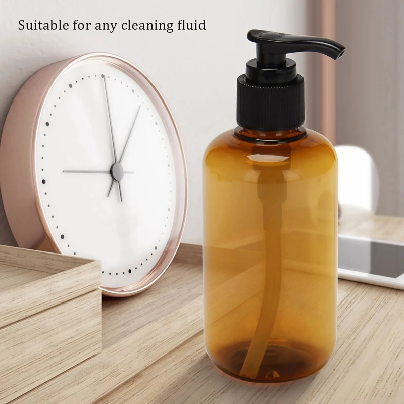 

5X 200Ml Soap Dispenser Plastic Foaming Bottle Liquid Pump Container