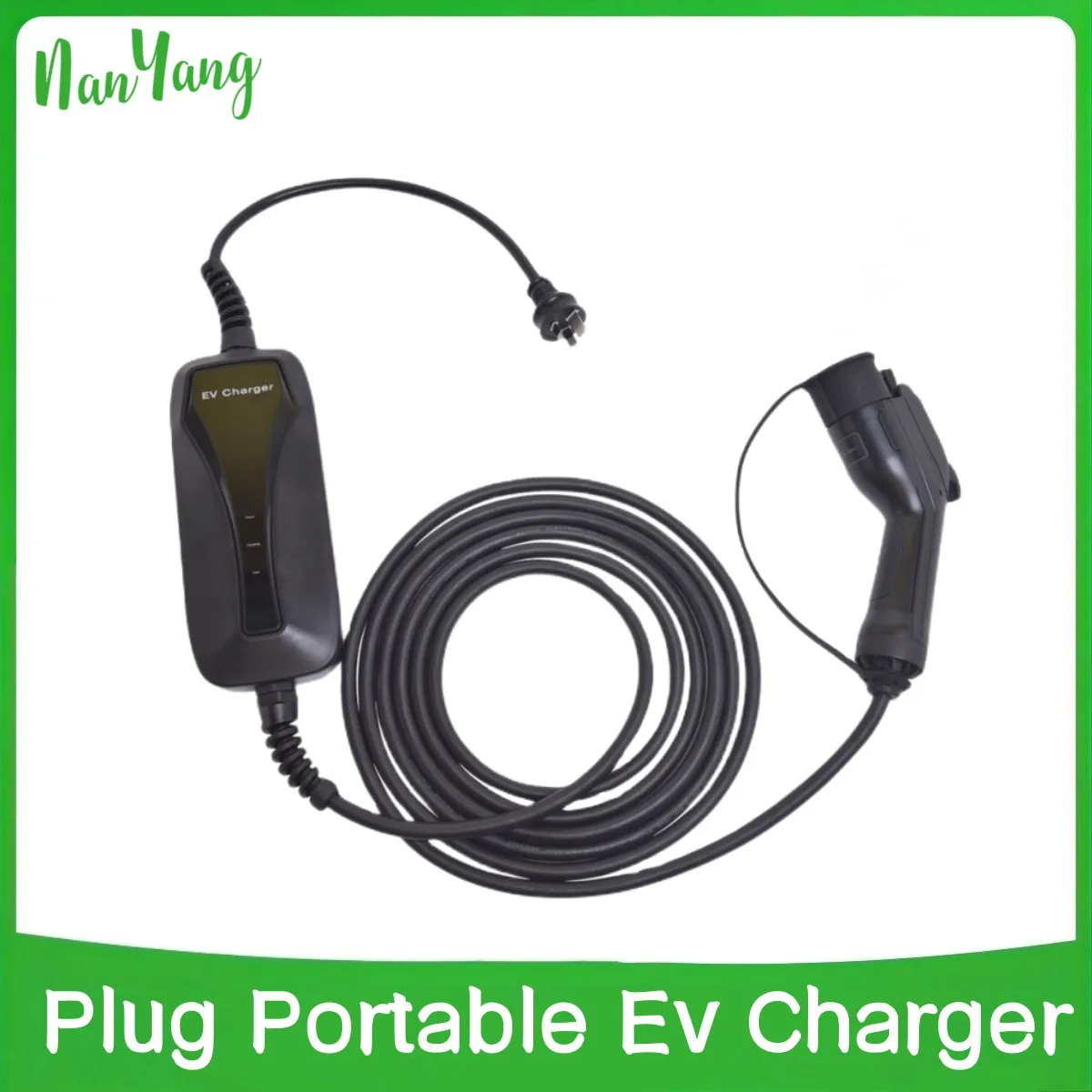 

Level 2 Ev Charger 6A 8A 10A IEC 62196 EV Charger Type 1 Type2 EVSE Portable Charging with AU NZ Plug Portable Ev Charger