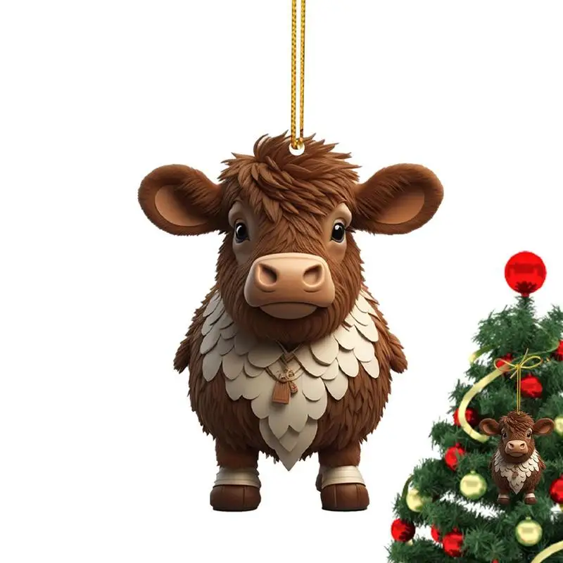 

Cartoon Cow Christmas Decorations Cute Cartoon Cow Decorations Animal Decor For Home Wall Halloween Party Backpacks Christmas