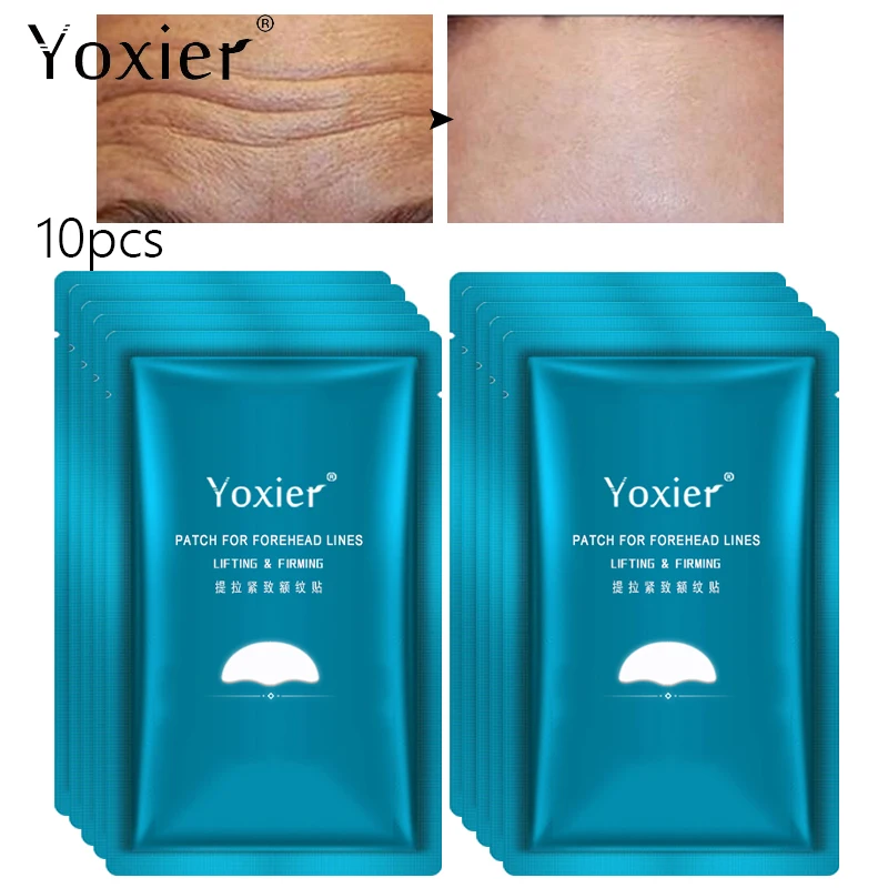 

10 шт., Антивозрастные пластыри против морщин и глубоких морщин