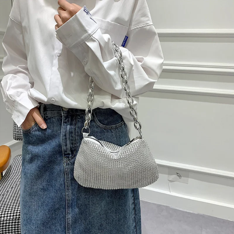 

Женская вечерняя Сумка-клатч с кристаллами