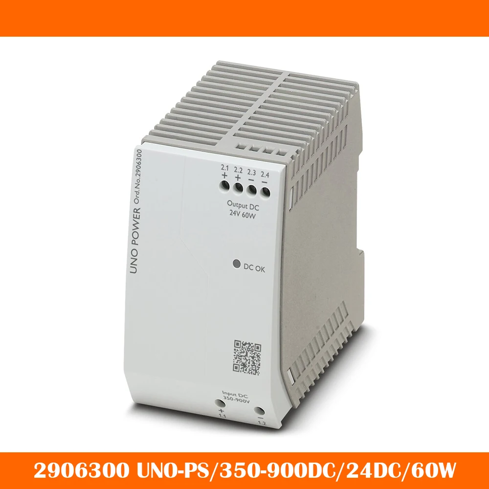 

New 2906300 UNO-PS/350-900DC/24DC/60W UNO POWER DC/DC Converter 24VDC/60W Work Fine High Quality Fast Ship