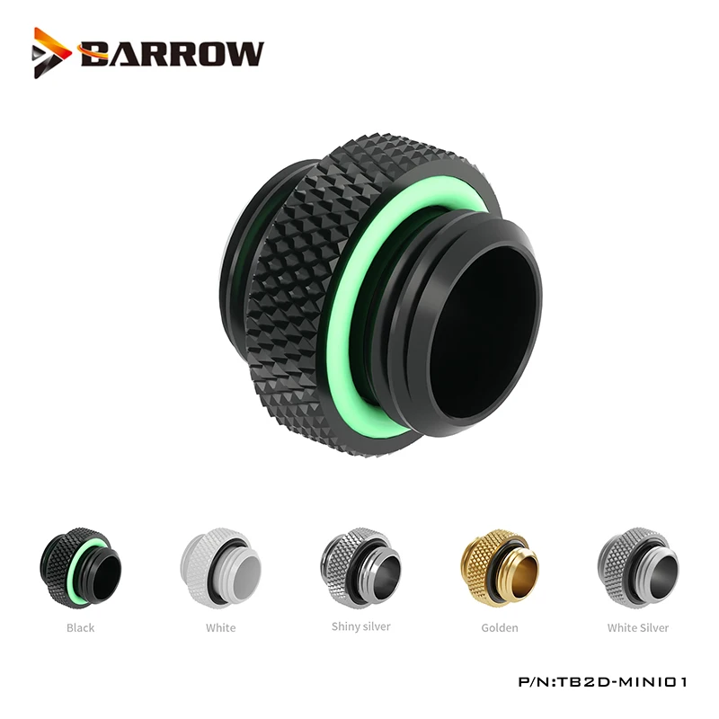 Barrow G1/4 MINI двойная стандартная штырь-штырь, фитинги для водяного охлаждения, система фитингов