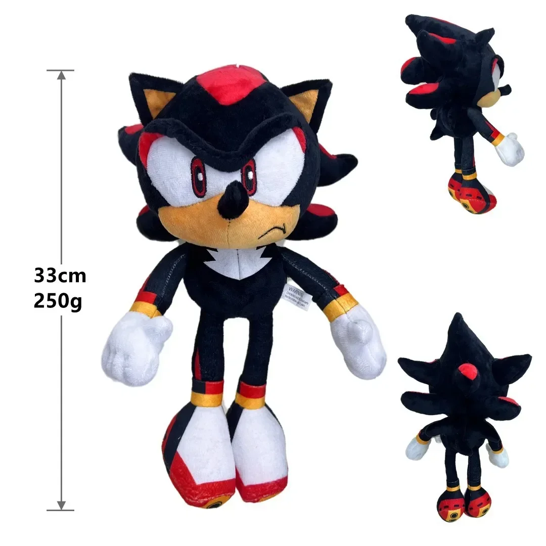 Фото Хит продаж 2026: Мягкая игрушка SONIC — плюшевые куклы Эми Роуз, Наклз, Тейлз. Милые, мягкие, плюшевые куклы-подарки на день рождения для детей. №4