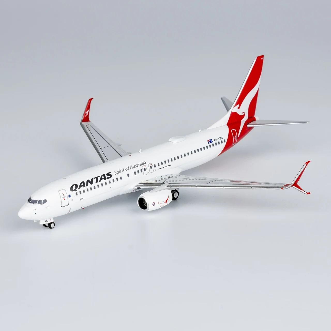 Коллекционный самолёт из сплава 58236 подарок NG модель 1:400 Qantas Airlines Боинг литый под
