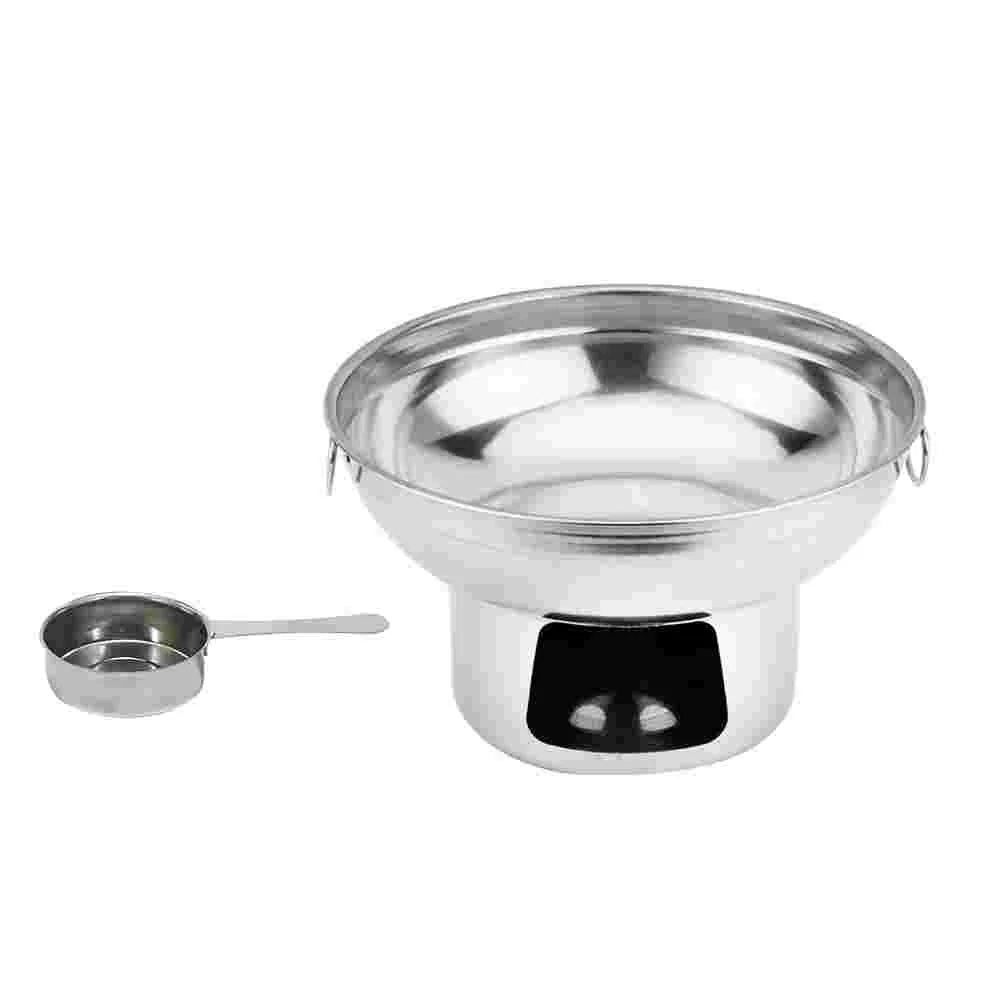 

1 Set Portable Heating Stainless Steel Household Pot Practical Pot Kitchen Pot