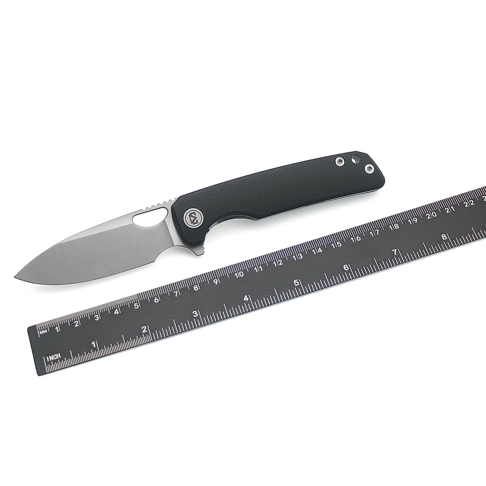 Ножи Miguron галистый складной нож атласное лезвие 14c28n черная ручка из микарты