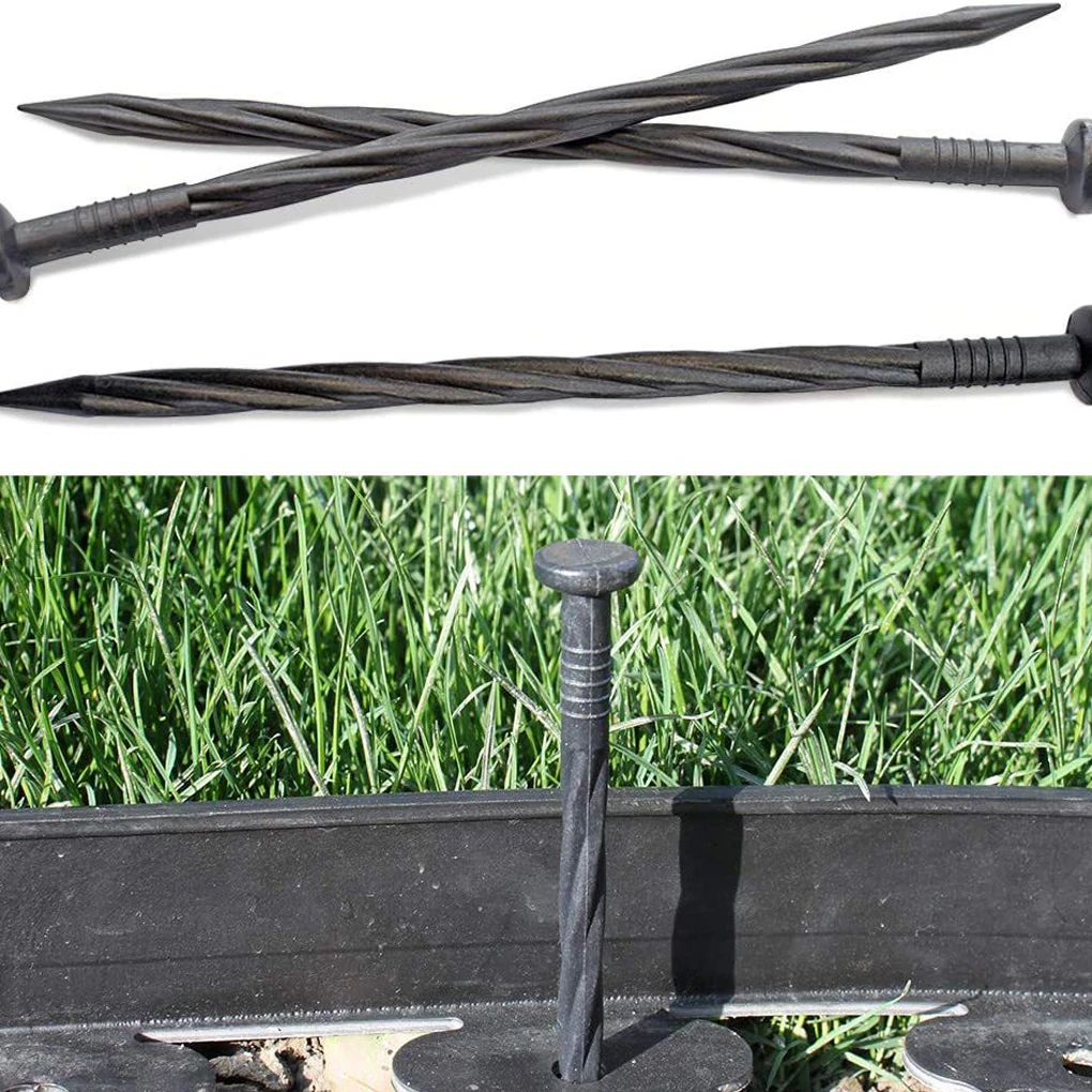 

Комплект окантовки для газона, портативный съемный декоративный комплект 5 м для отделки сада, дерева, двора, окантовки патио, аксессуары