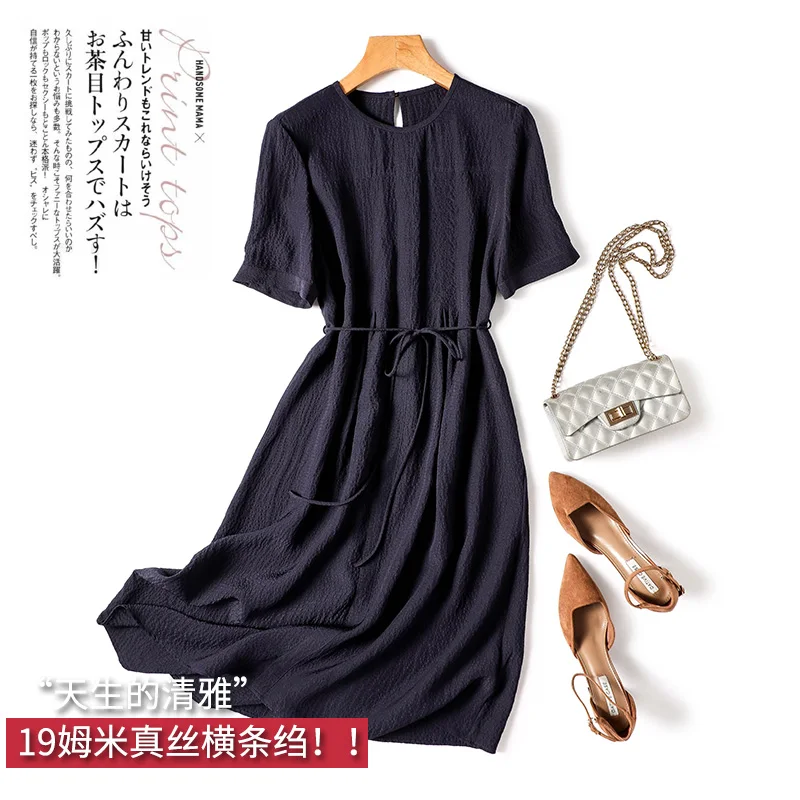 

Vestidos De Mujer Design High Quality A-LINE Knee-Length O-Neck Summer Dresses for Women Pullover Vestido Feminino