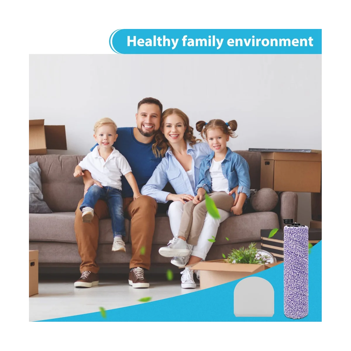 HEPA-фильтр с основной щеткой совместимый аксессуарами для пылесосов WD100 WD101 WD200 WD201