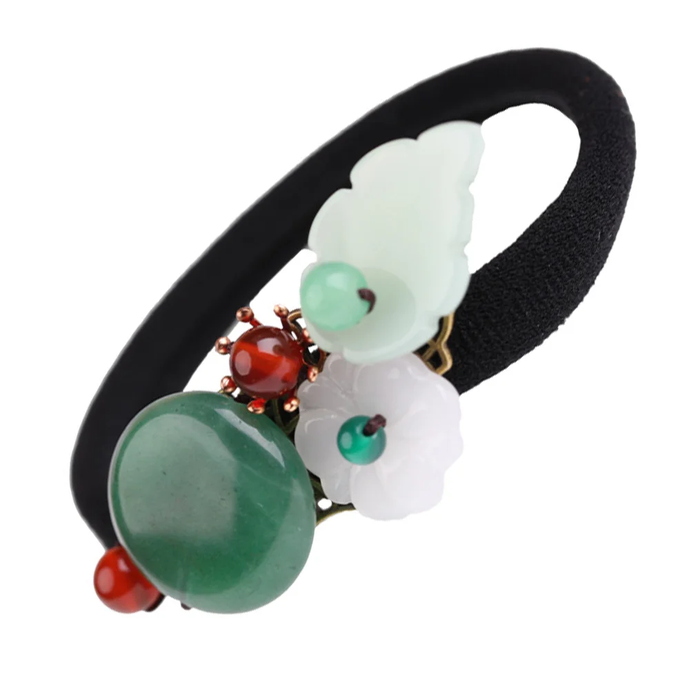 Резинка для волос резинки с хвостиком шикарные женские ленты Hanfu ретро Liuli