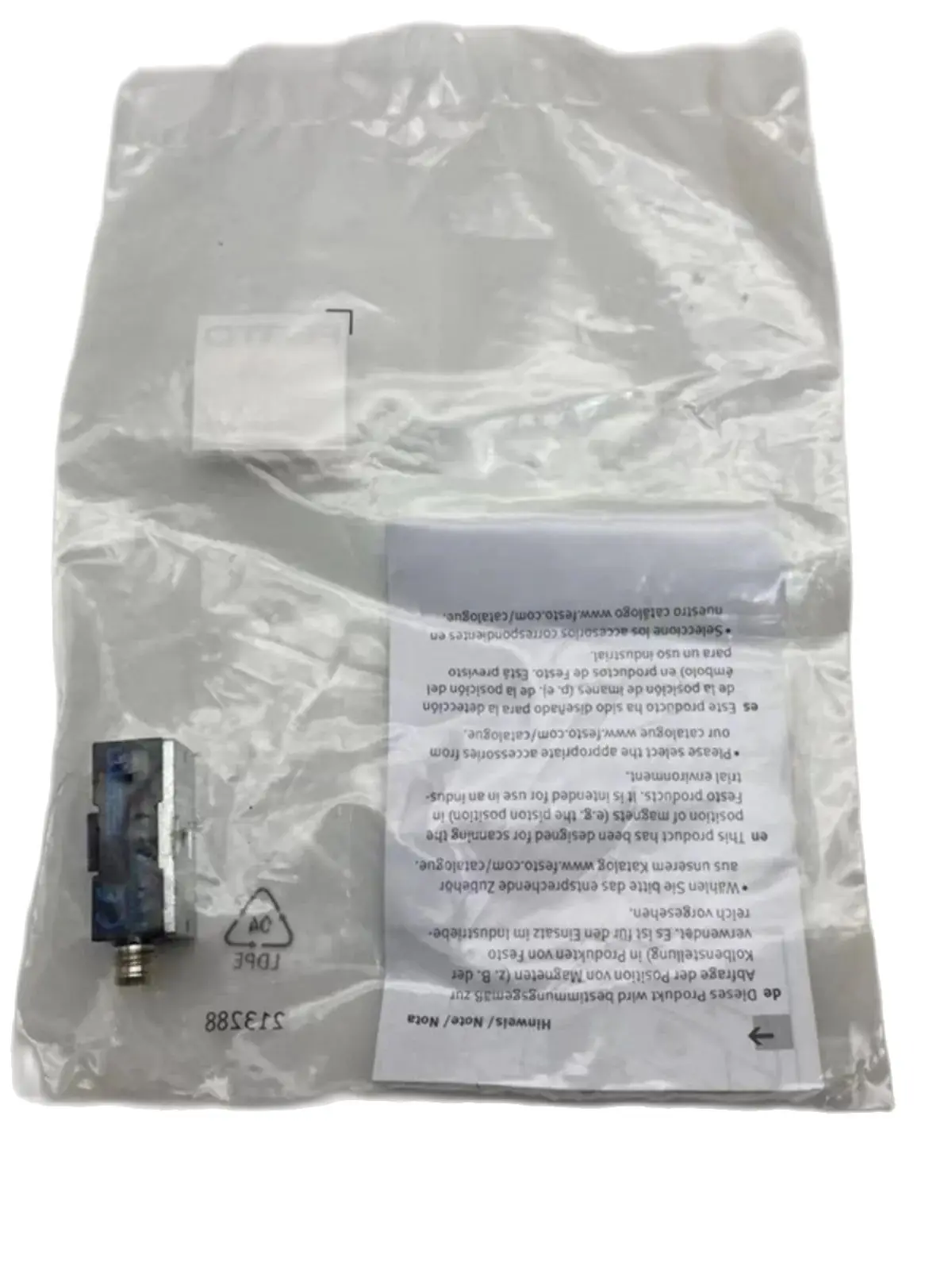 Квадратный язычковый нормально открытый Бесконтактный переключатель Φ 150848