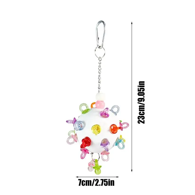 Игрушки для попугаев игрушки неразлучников красочные развлечения клетка птиц