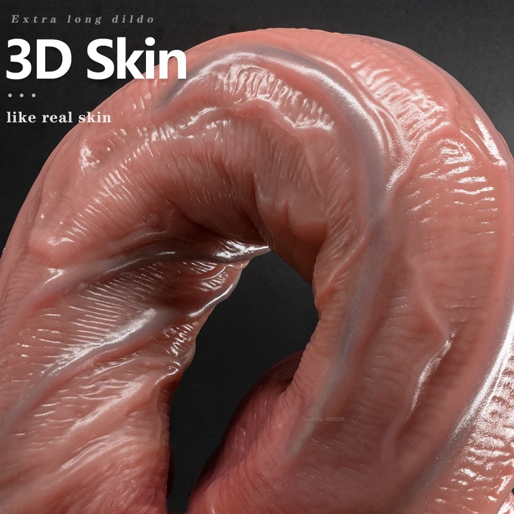 Фаллоимитатор Настоящий пенис Силиконовый пенис/стержень Секс-игрушки для