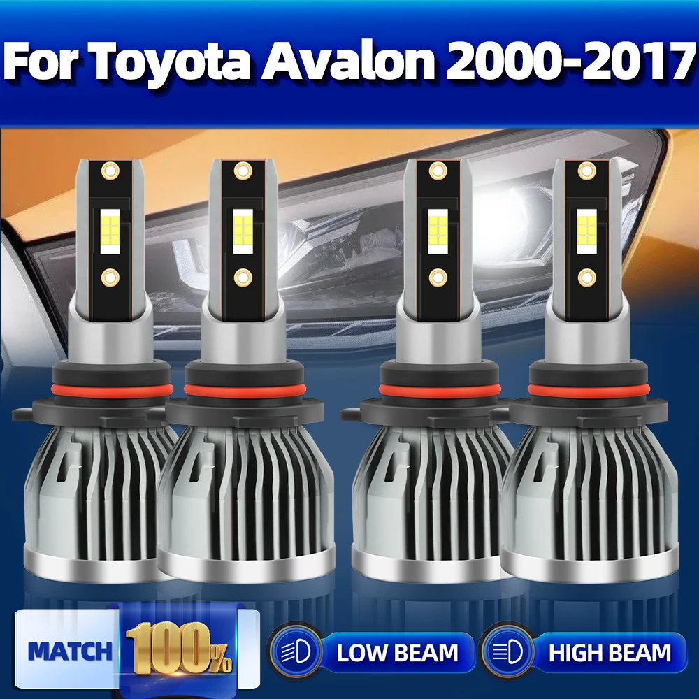 

LED 9006 9005 Car Headlights Bulbs 120W 20000LM Car Lights 6000K 12V For Toyota Avalon 2000-2011 2012 2013 2014 2015 2016 2017
