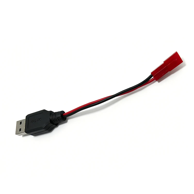 Фото 2 шт. USB-кабель для зарядки литиевых аккумуляторов 3.7V с разъемами JST/SM/Futaba для радиоуправляемых дронов и квадрокоптеров №4