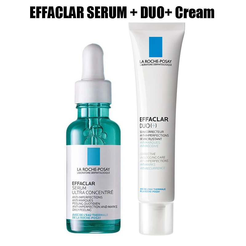 

2Pcs La Roche Posay Triacid Essence Duo+/K+ Hydrating Moisturizing Whitening Acne Reducing Pore Shrinking Salicylic Acid