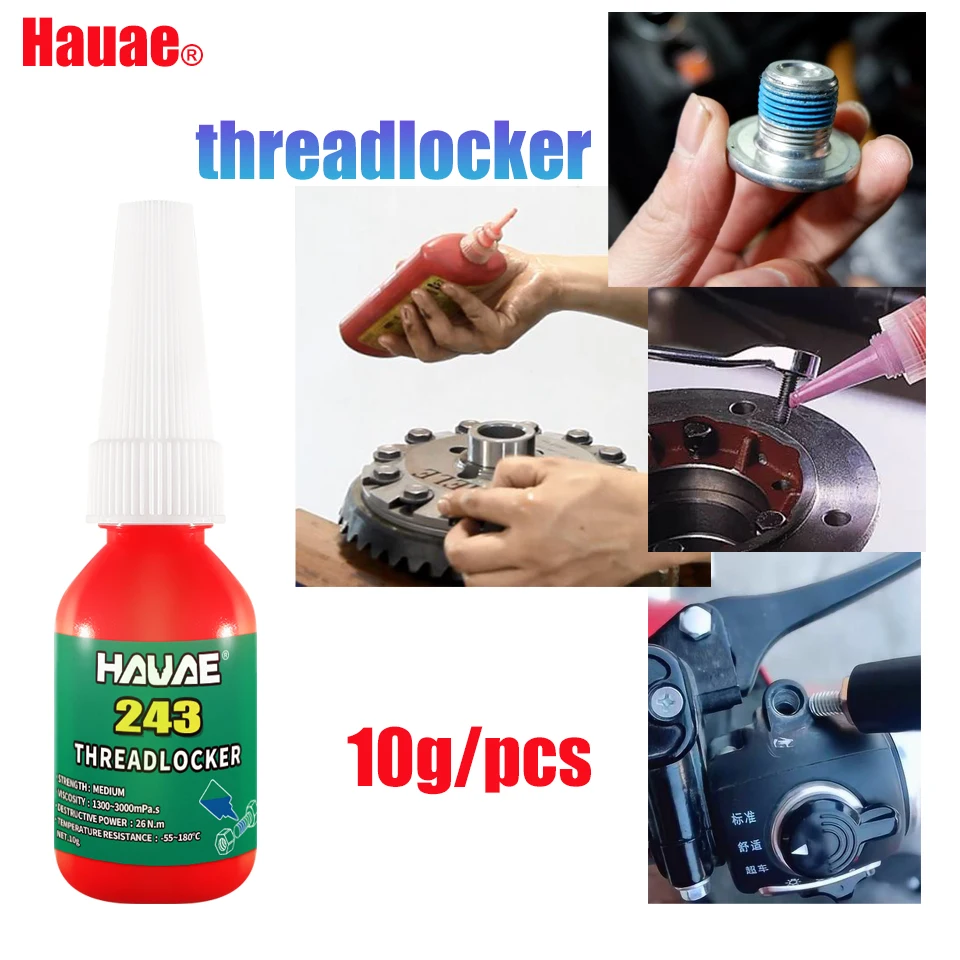 Винтовой клей для фиксации резьбы hauae 243 анаэробный противоскользящий