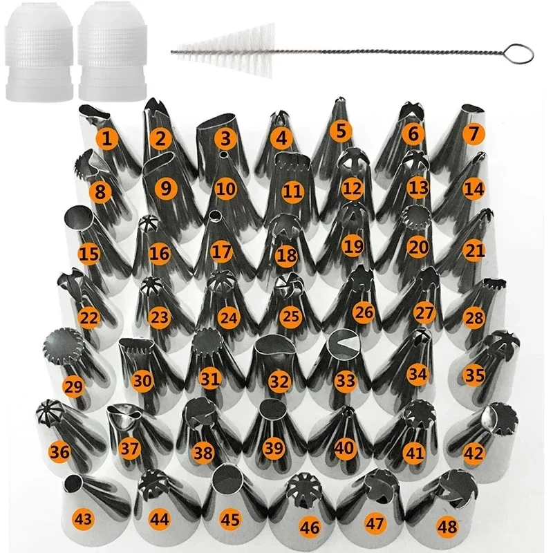 

Quchekit набор насадок для крема из нержавеющей стали 7-51 шт