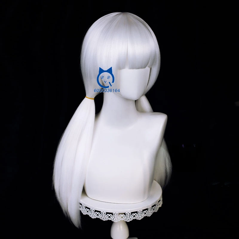 Игра Sky Children of Light Сакура Ancestor Flower Day Wizard Косплей Белый силиконовый парик для кожи