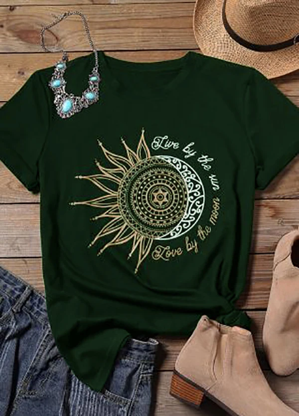 Футболка загадочная коробка женская футболка с цветочным принтом и графическим