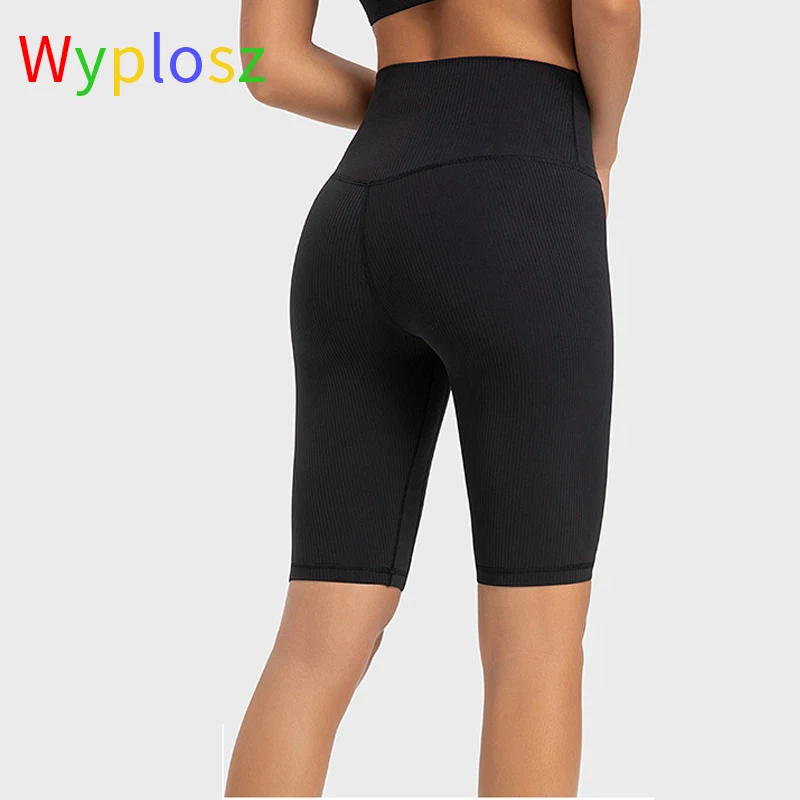 Wyplosz Shorts Women Clothing Yoga Fitness Sportswear Workout Tight Running Soft Skin-friendly Thread High Waist Free Shipping