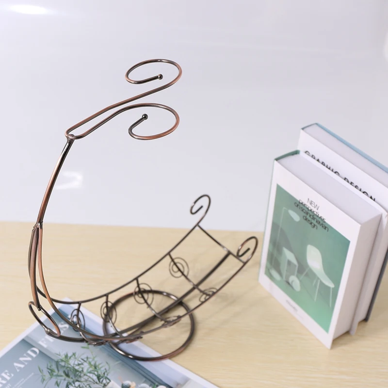 Ретро держатель для бутылок вина винная стойка подставка шампанского стеклянный