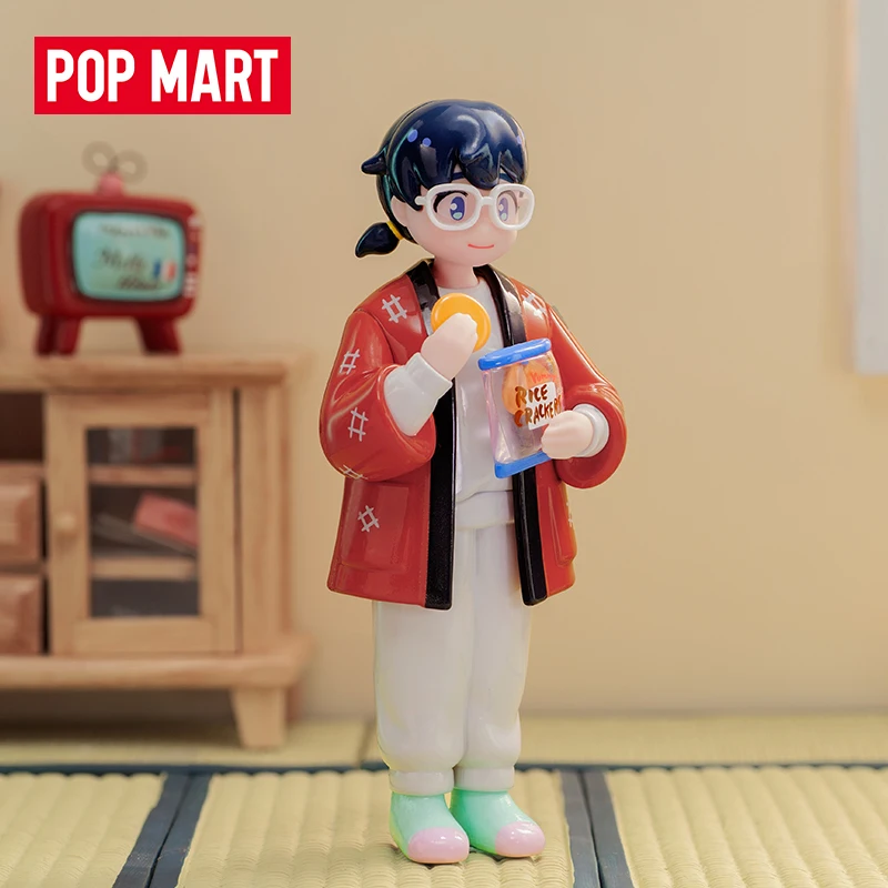 

Pop Mart Just A Gir Nori's Morning Series Model Confirm Style Anime Figure Gift Surprise Box Kawaii Blind Box Toys Original
