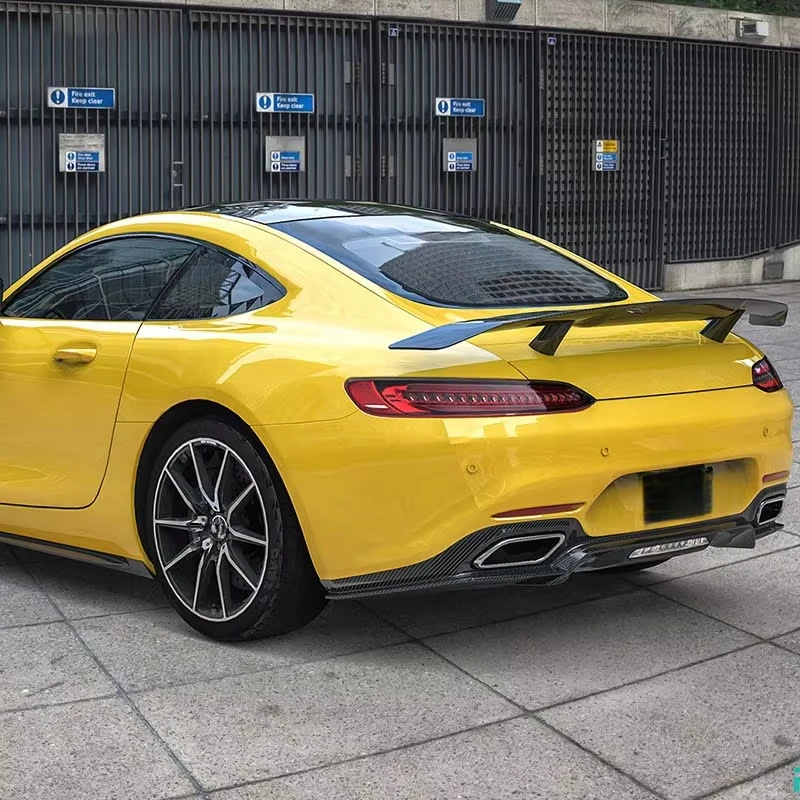 Фото Для GT GTS C190 Ver2: Высококачественный, самый продаваемый комплект обвеса из углеродного волокна – задний бампер, диффузор, спойлер №5