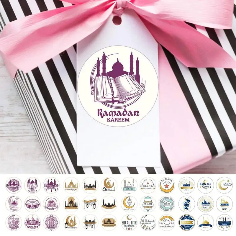 

90 шт., красочные наклейки для упаковки подарков, 4 х4 см