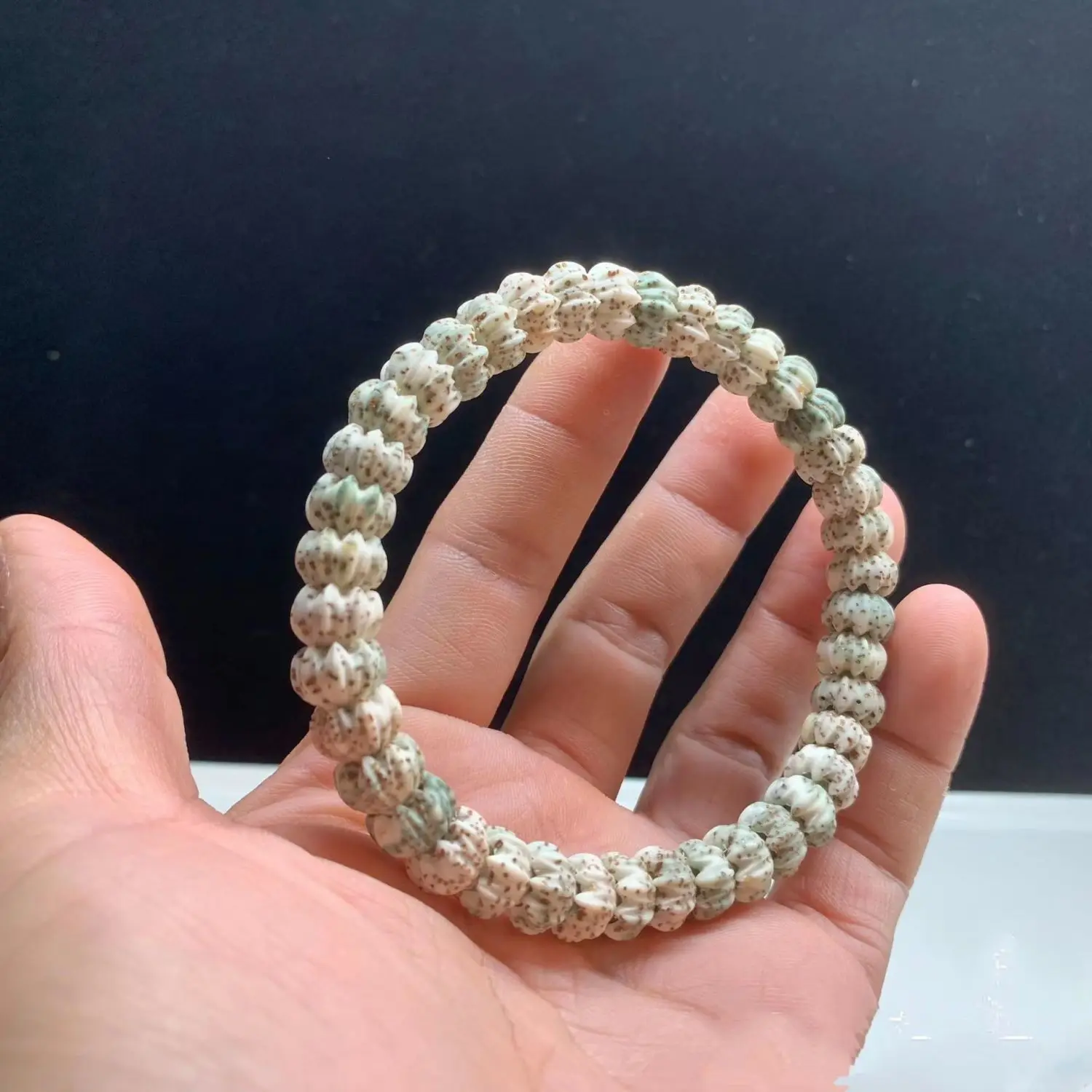 Оригинальный браслет Ecology Star Moon Bodhi Flower King Lotus коготь дракона чистые ручные резные