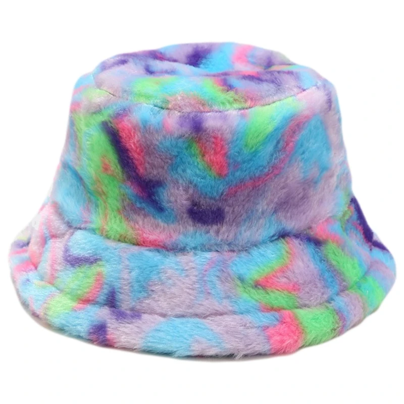 

Зимняя теплая Панама, зимняя Панама из искусственного меха, плотная теплая шляпа, женская уличная шляпа для путешествий, рыбалки DXAA