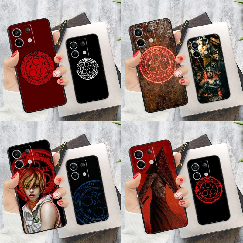 Halo of the Sun Silent Hill Case For Xiaomi Redmi Note 14 12 11 9 10 13 Pro 9S 10S 11S 12S 14C 10C 12C 13C Cover