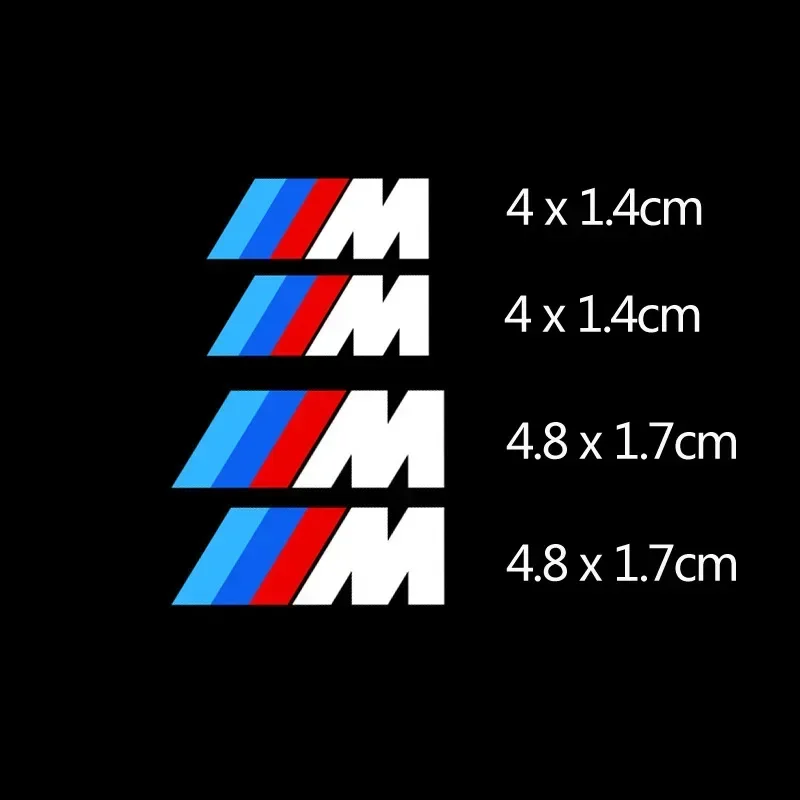 4 шт. наклейка на зеркало заднего вида руль автомобильный тормозной суппорт