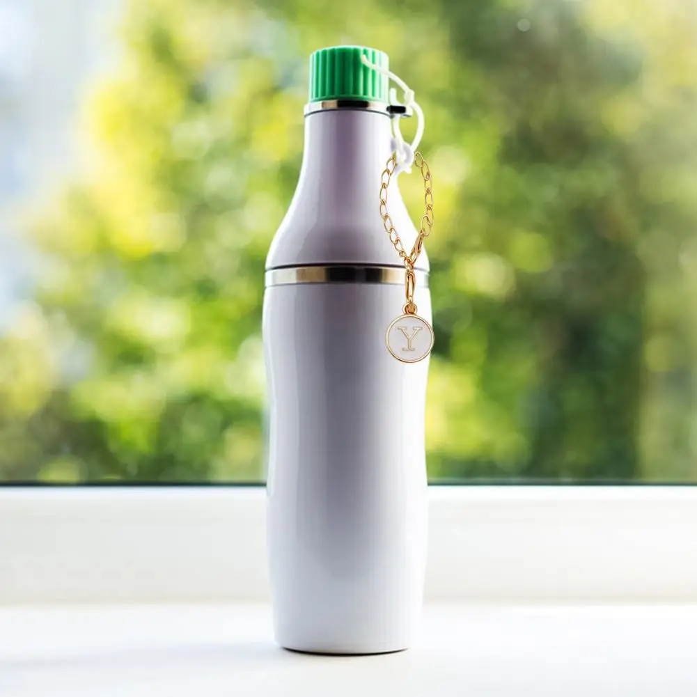 

Each package includes 26 letter charm chains, available in black or white